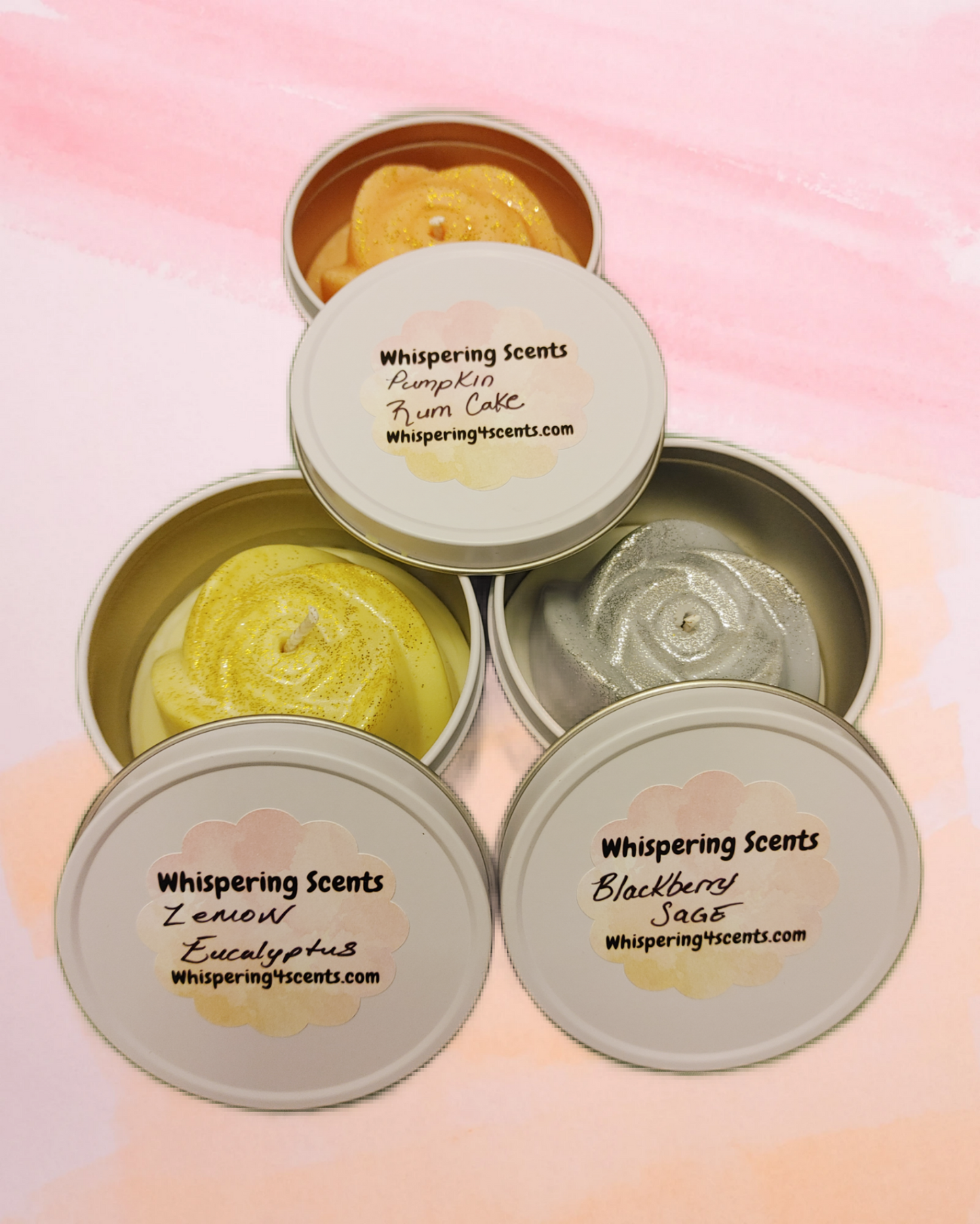 Specialty Rose Candles